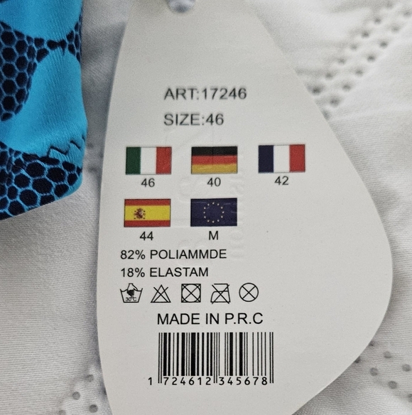 🌟NWT Blue Cut Out Monokini Bathing Suit 🌟 - Picture 4 of 6